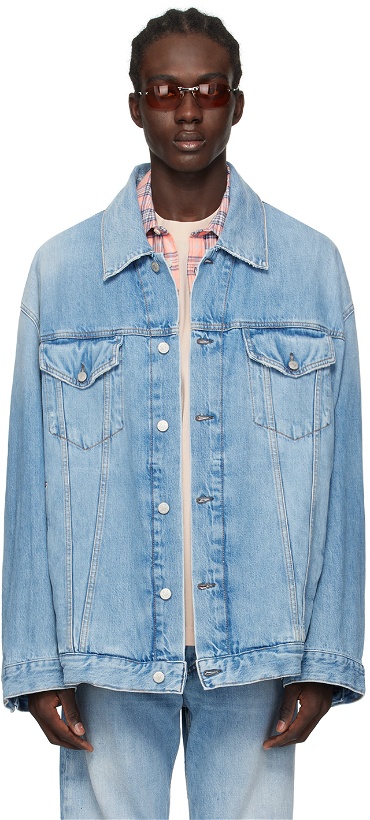Photo: Acne Studios Blue Oversized Denim Jacket