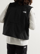 THE NORTH FACE - Logo-Appliquéd Mesh-Trimmed DryVent Gilet - Black