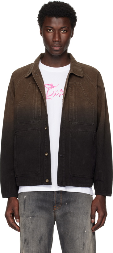 Photo: Dime Brown Dipped Chore Jacket