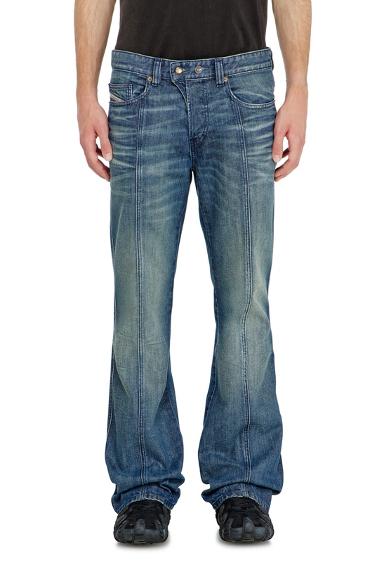 Photo: Diesel Bootcut Jeans Regular Waist 1998 D-Buck - Jeans Mens in Blue
