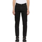 Juun.J Black Front Seam Jeans