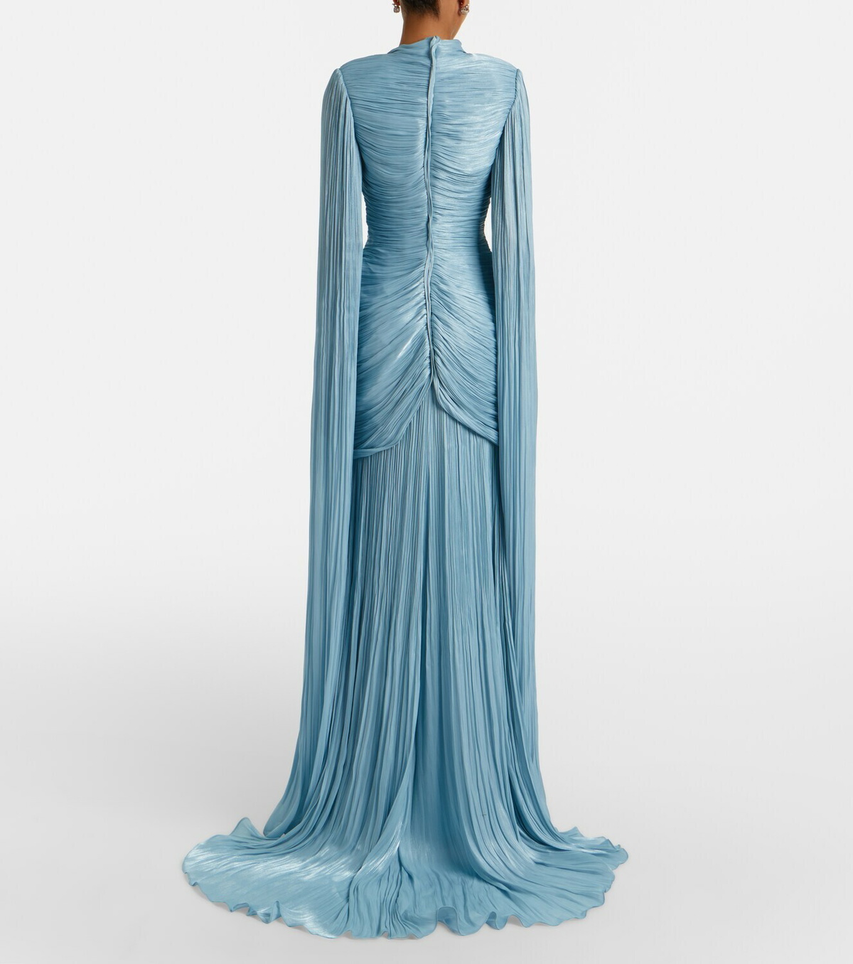 Marmar Halim Draped pleated gown