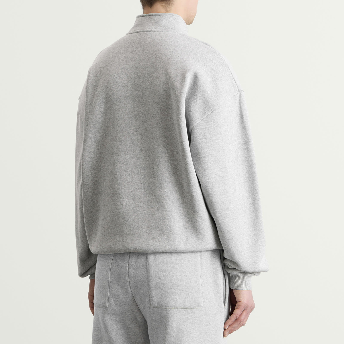 MKI Men's Uniform Quarter Zip in Grey