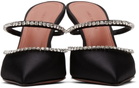 Amina Muaddi Black Gilda Mule Heels