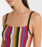 Staud Skye striped tank top