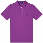 Polo Ralph Lauren Men's Colour Shop Custom Fit Polo Shirt in Paloma Purple