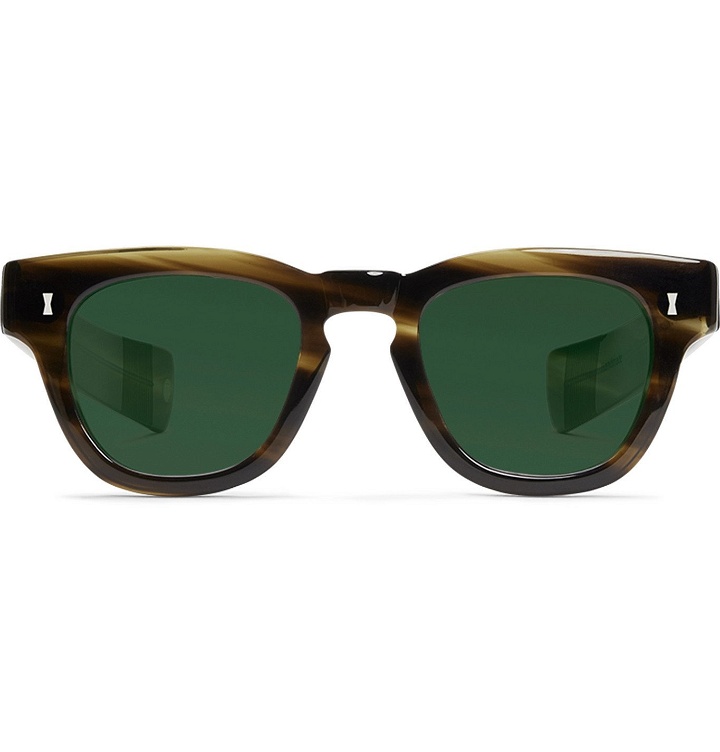 Photo: Cubitts - Cruishank Square-Frame Tortoiseshell Acetate Sunglasses - Tortoiseshell