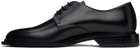 Common Projects Black Polished Leather Derbys