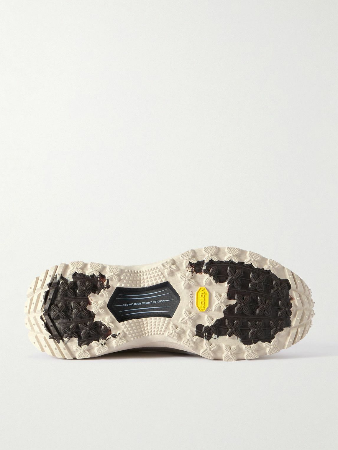 Moncler - Trailgrip Lite 3 Rubber-Trimmed Nubuck and Brushed-Suede Sneakers - Brown