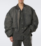 Rick Owens Secchia Flight satin bomber jacket