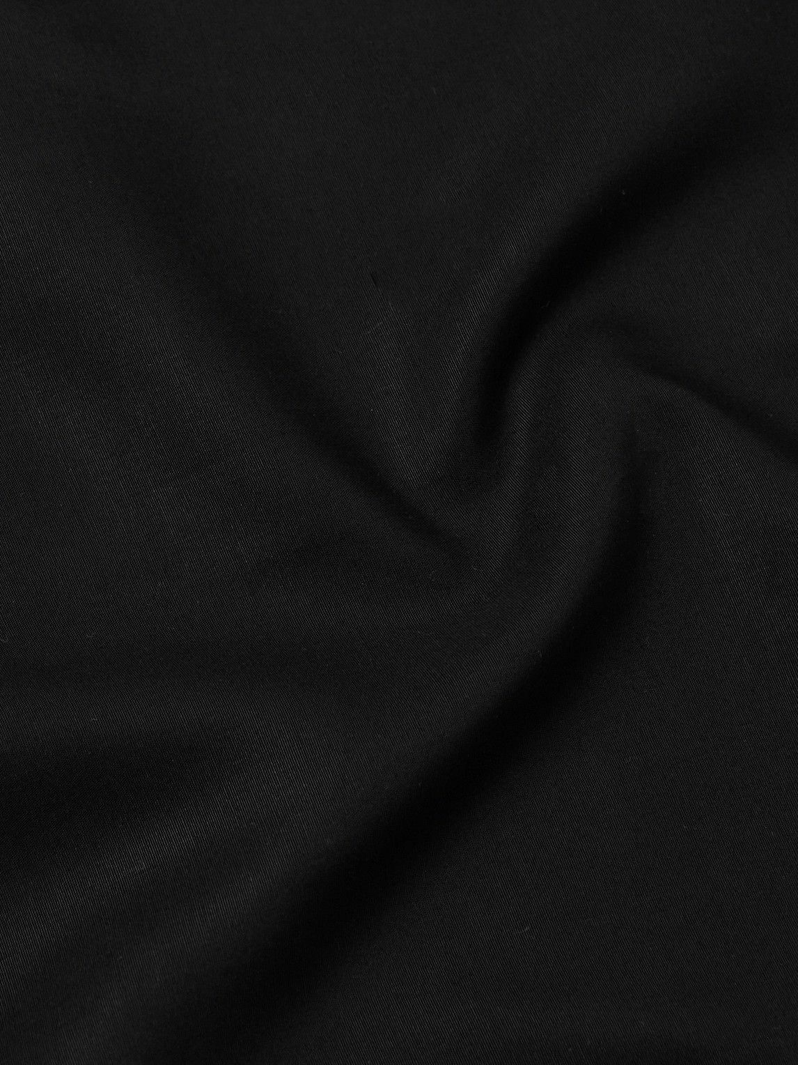 CDLP - Convertible-Collar TENCEL™ Lyocell Poplin Pyjama Shirt - Black
