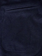 Stòffa - Double-Breasted Cashmere Jacket - Blue