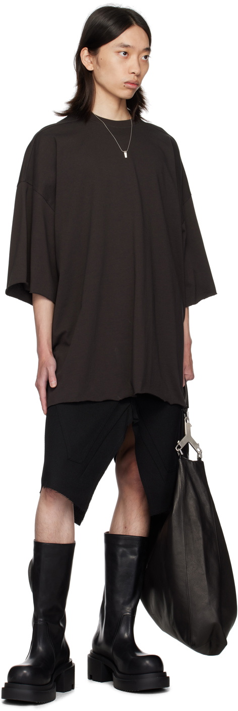 【関税込み】Rick Owens グレー Porterville  Tシャツ Rick Owens☆グレー Porterville Tommy Tシャツ