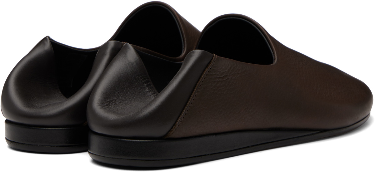 JACQUEMUS Brown 'The Slippers' Loafers