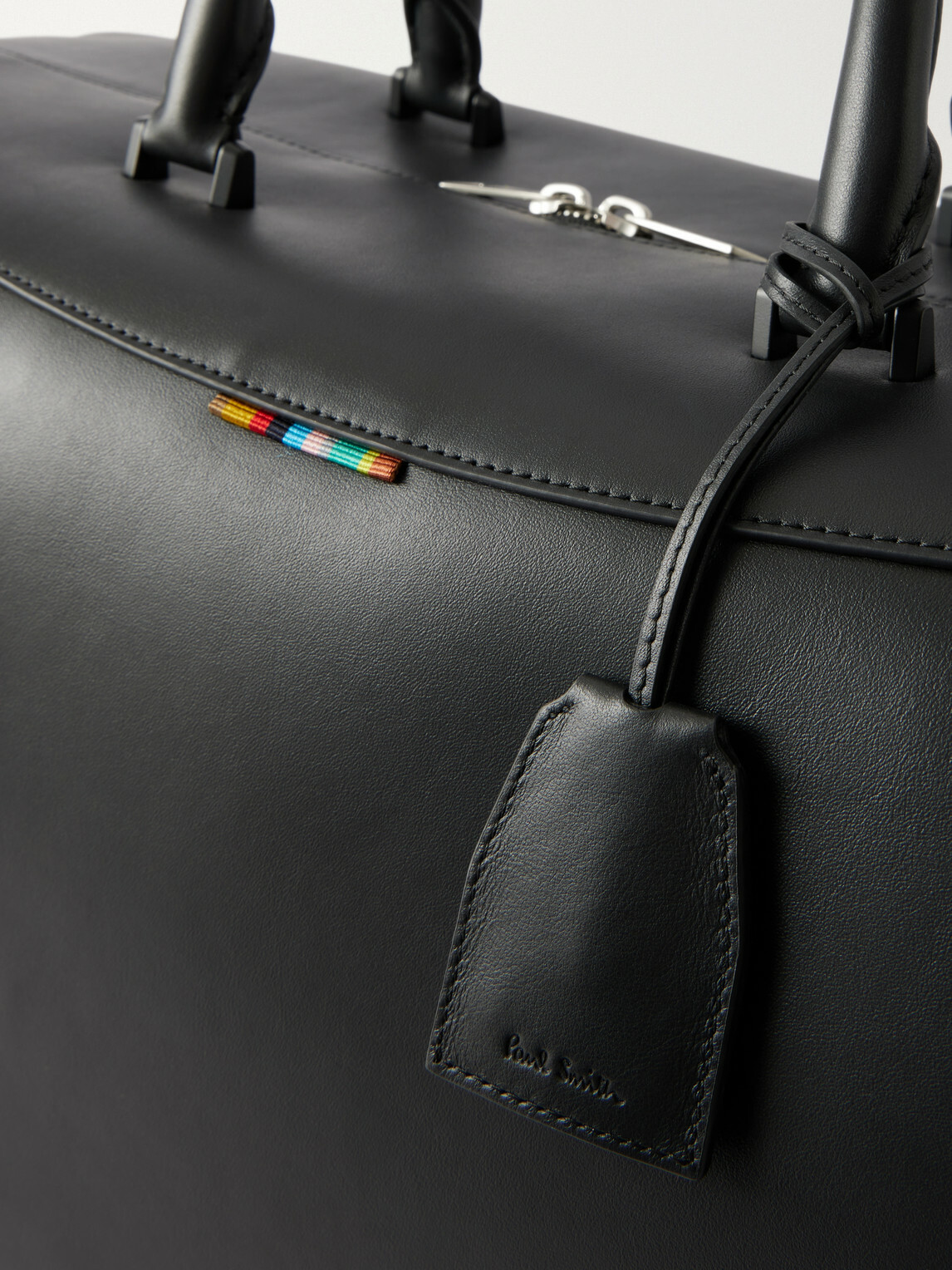 Paul Smith - Leather Weekend Bag - Black
