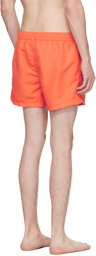 Paul Smith Orange Zebra Swim Shorts