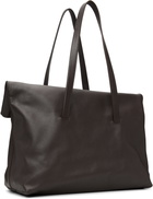Calvin Klein Collection Brown NY City North South Tote