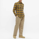 Gitman Vintage Men's 2 Pocket Twill Check Overshirt - End. Exclusive in Yellow