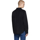 rag and bone Black Wool Jack Shirt Jacket