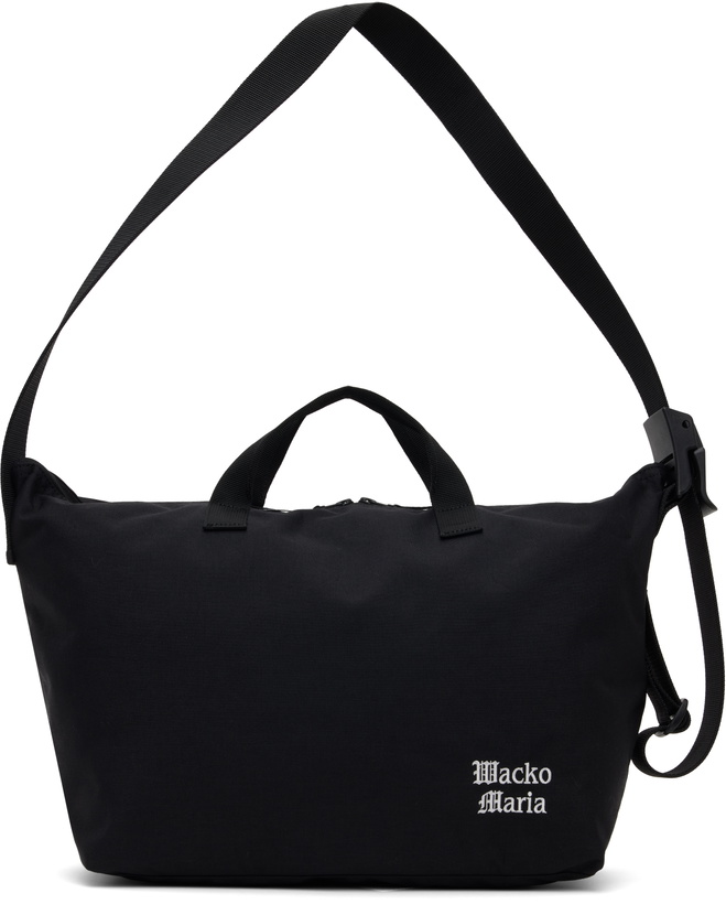 Photo: WACKO MARIA Black Speak Easy Bag