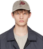 AARON ESH Gray Embroidered Cap