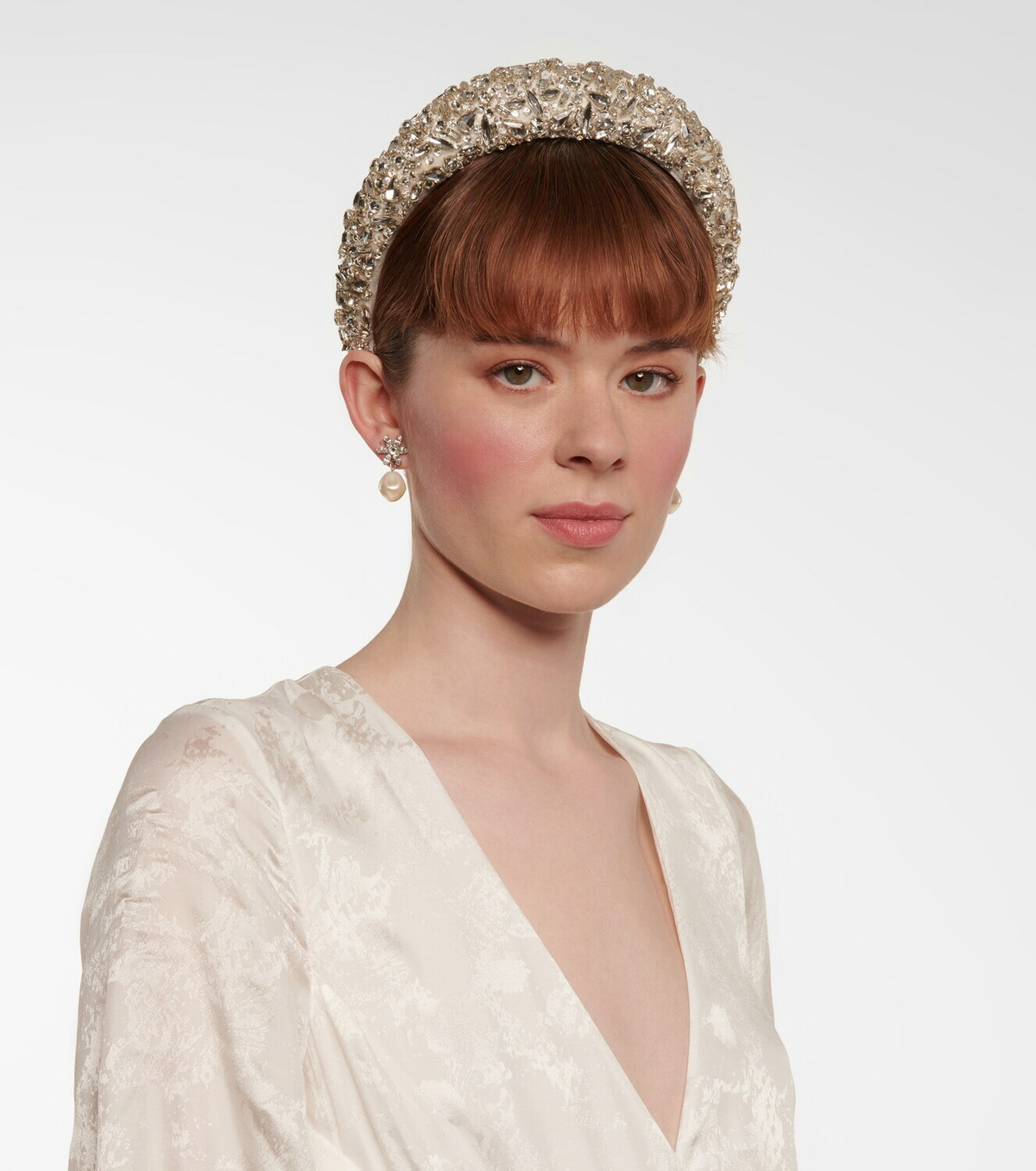 Jennifer Behr Medici Headband Just the right amount of sparkle for any occasion  main image 4
