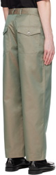 HOPE Green Rank Trousers