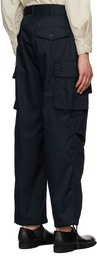 Engineered Garments Navy Bellows Pockets Cargo Pants