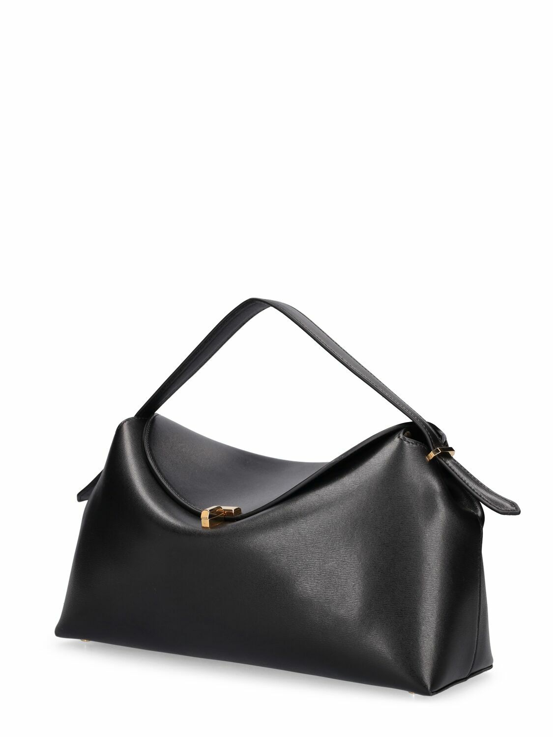 TOTEME T-lock Palmellata Leather Top Handle Bag