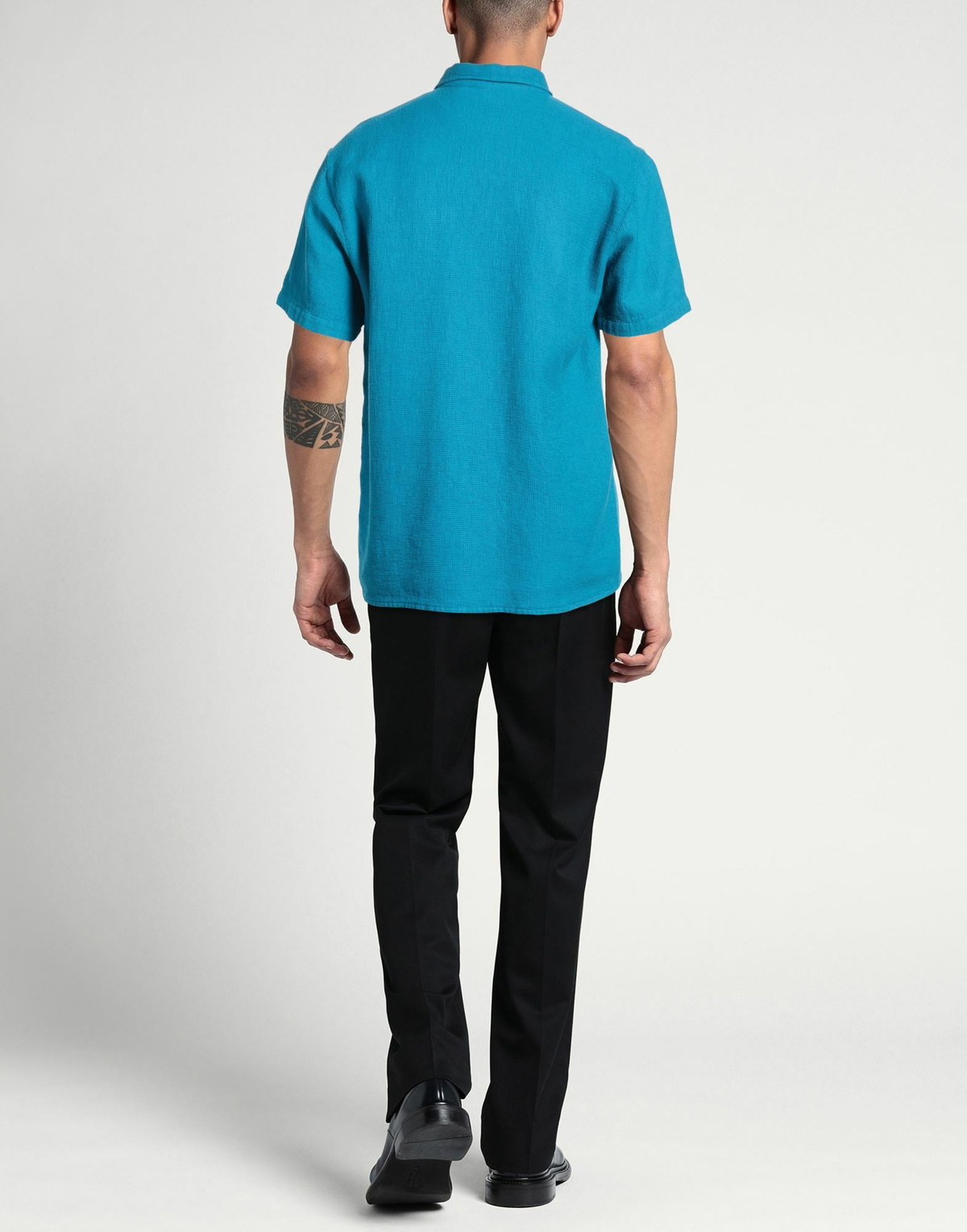 Crossley Mens Shirt Azure
