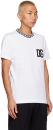 Dolce & Gabbana White 'DG' T-Shirt