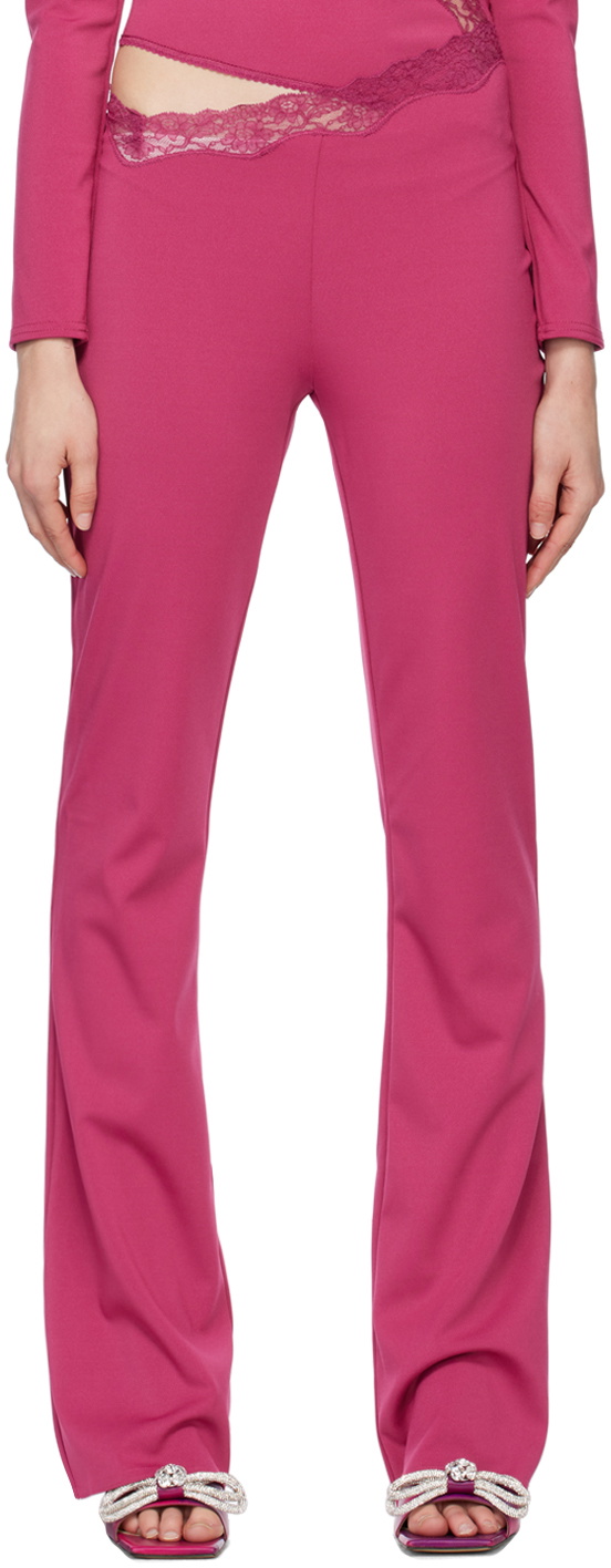VAILLANT Purple Asymmetric Trousers