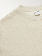 Aspesi - Brushed Recycled Cotton-Jersey Sweatshirt - Neutrals
