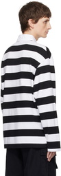 AMBUSH White Striped Polo