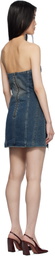 Ksubi Blue Avenue Dress Sandstorm Minidress