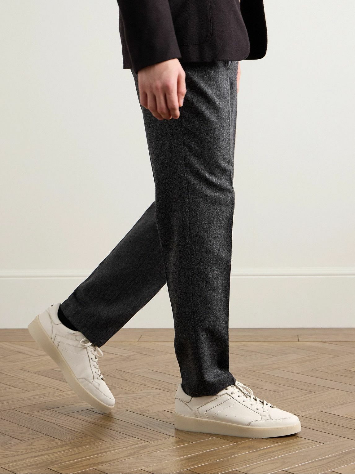 スニーカー CANALI WHITE LEATHER SNEAKERS Canali - Leather Sneakers - White Canali