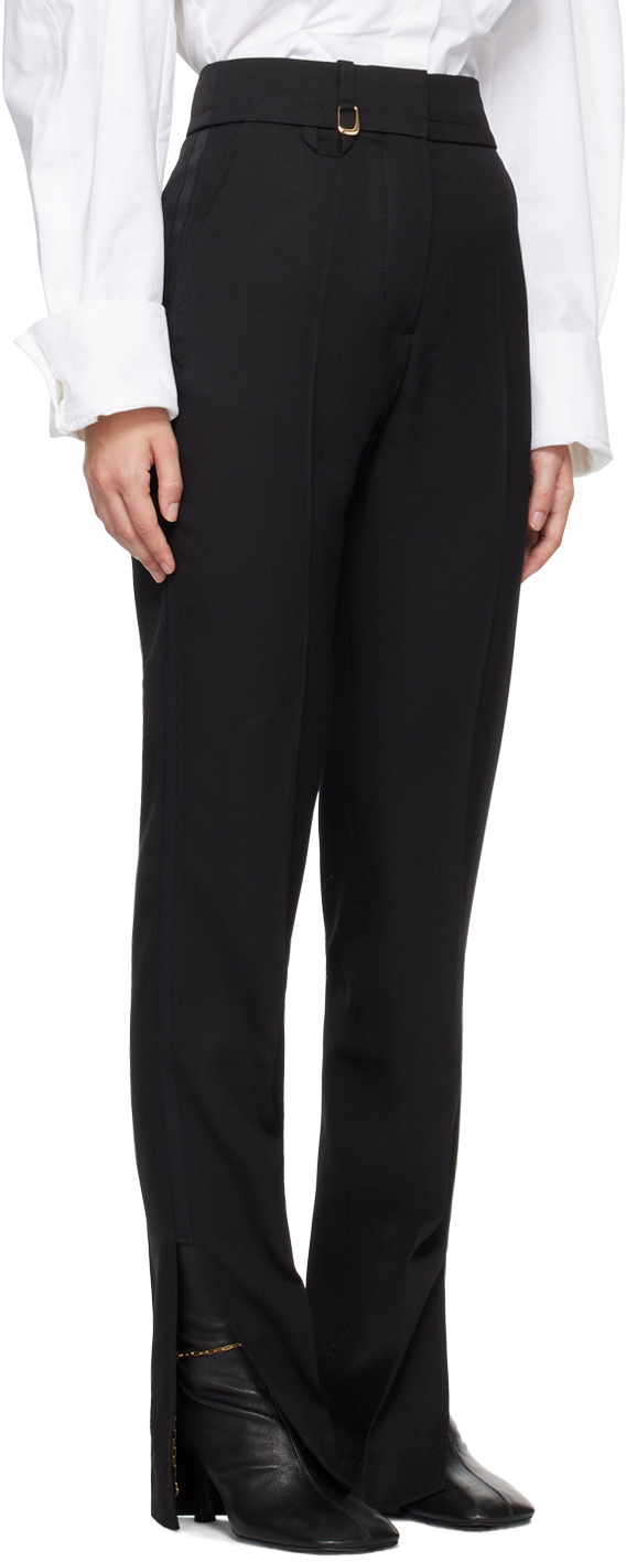 JACQUEMUS Black La Casa 'Le pantalon Tibau' Trousers Jacquemus