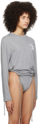 Y/Project Gray 'Paris' Best' Bodysuit