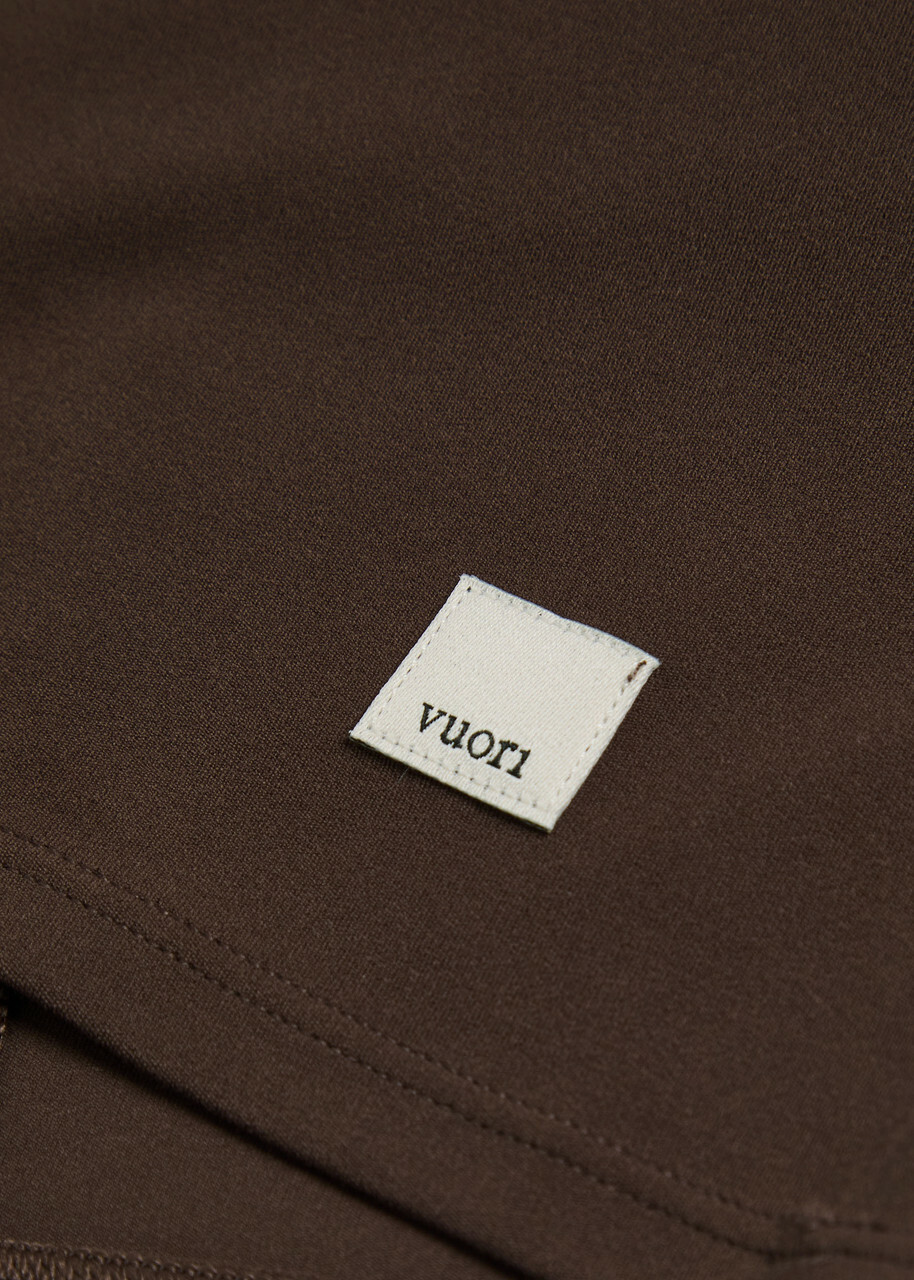 Vuori All The Feels Stretch-jersey Tank Brown