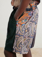 Kardo - Kami Wide-Leg Belted Cotton Shorts - Multi