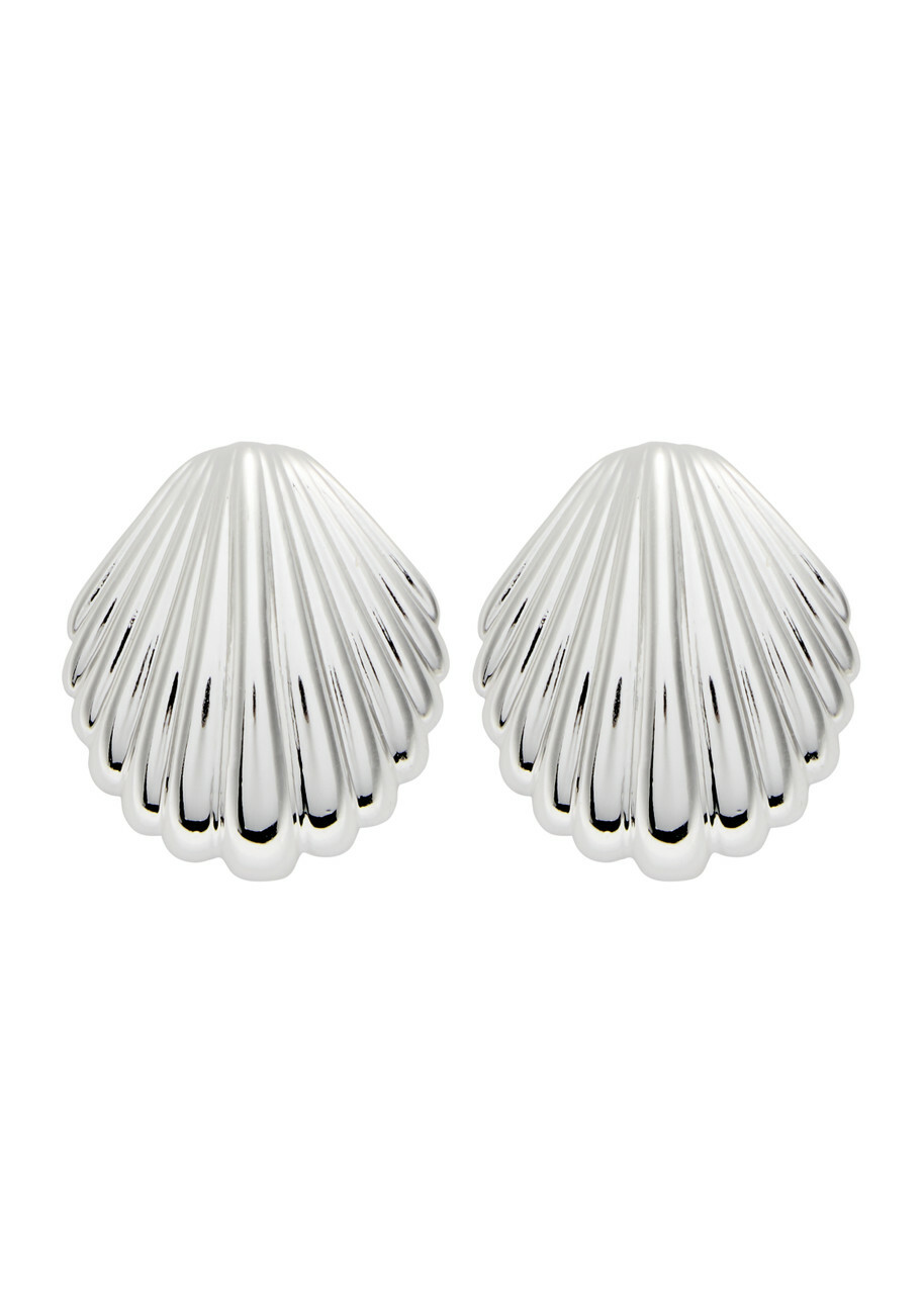 Anni Lu Women's Pearly Short Drop Earrings in White Anni Lu