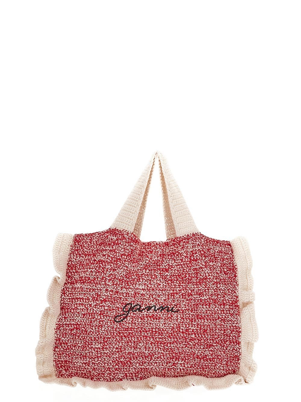 Ganni Cotton Tote Bag GANNI