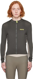 PEdALED Gray Road Cycling Long Sleeve T-Shirt