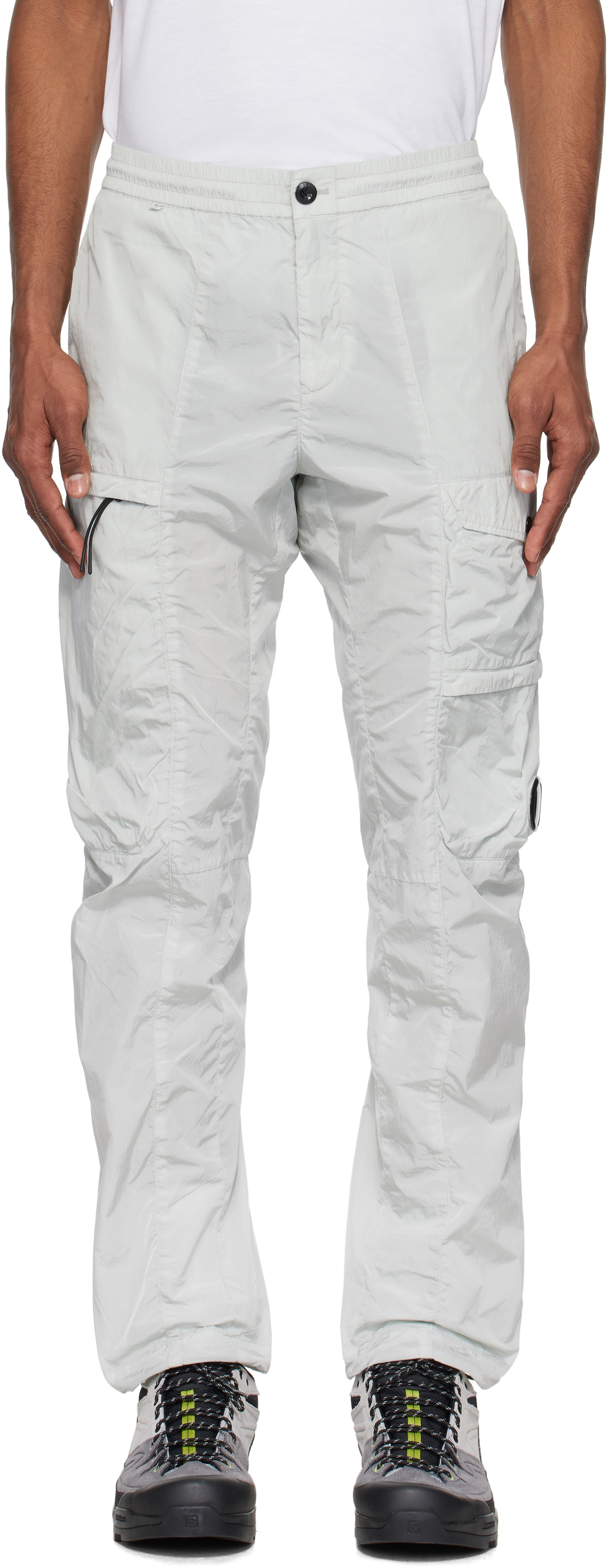 C.P. Company Corduroy Regular Utility Pants Green Cargo