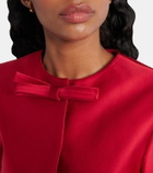 Giambattista Valli Bow-detail satin jacket