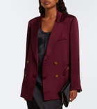 Blazé Milano Everynight double-breasted satin blazer
