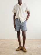 Drake's - Camp-Collar Linen Shirt - Neutrals