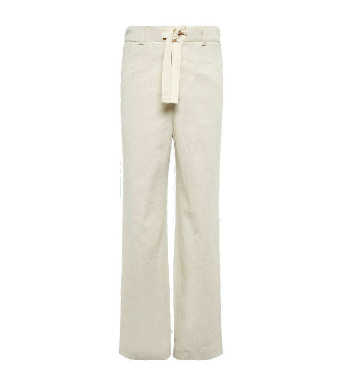 Nanushka - Faris Cropped Straight-Leg Cotton-Poplin Trousers