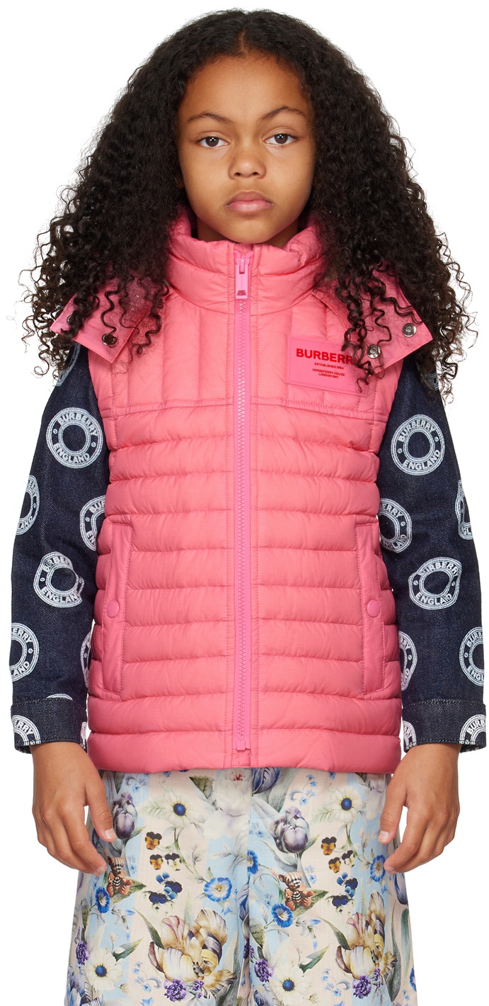 Burberry Baby Girls Vest In Light Pink main image 0