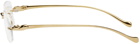 Cartier Gold Rimless Panthère de Cartier Glasses